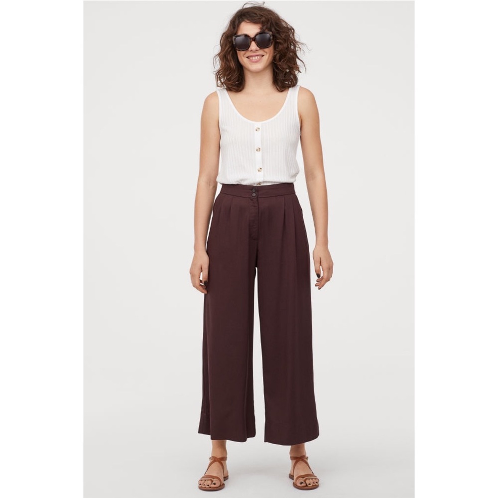 H&M Ankle length Viscose Pants